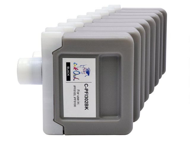 8-pack 330ml Compatible Cartridges for CANON PFI-301/302